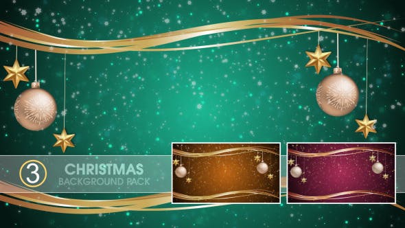 Christmas Backgrounds Vol 02 - 6245159 Download Videohive