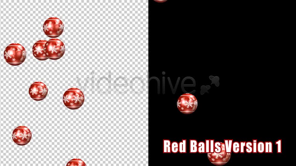 Christmas Balls (Pack of 4) Videohive 6278138 Motion Graphics Image 1