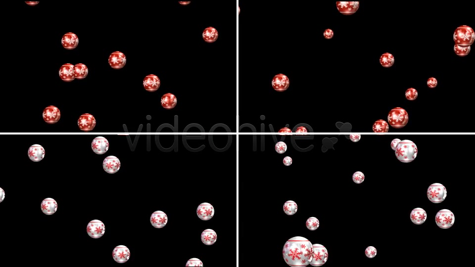Christmas Balls (Pack of 4) Videohive 6278138 Motion Graphics Image 12
