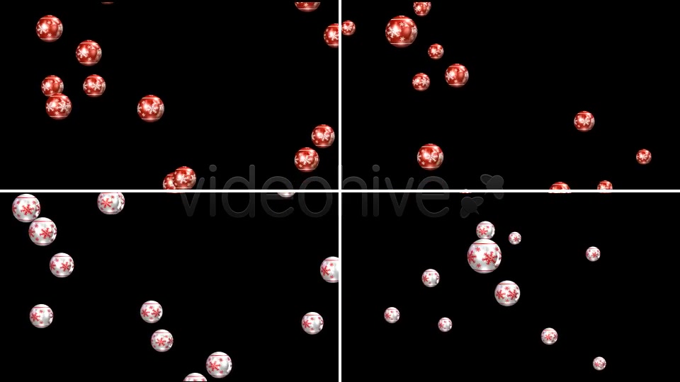 Christmas Balls (Pack of 4) Videohive 6278138 Motion Graphics Image 13