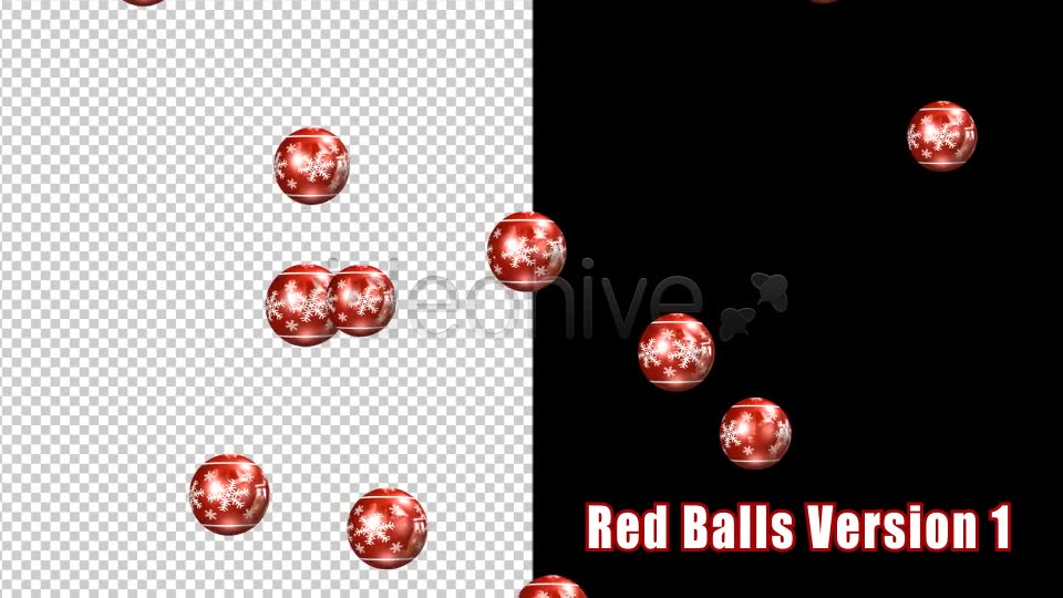 Christmas Balls (Pack of 4) Videohive 6278138 Motion Graphics Image 2