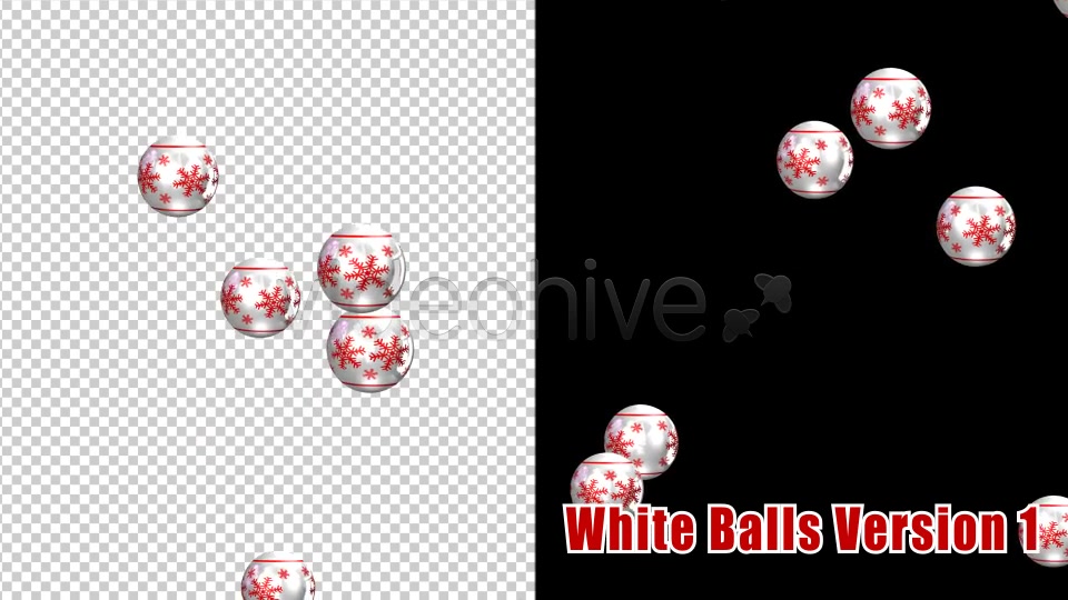 Christmas Balls (Pack of 4) Videohive 6278138 Motion Graphics Image 6