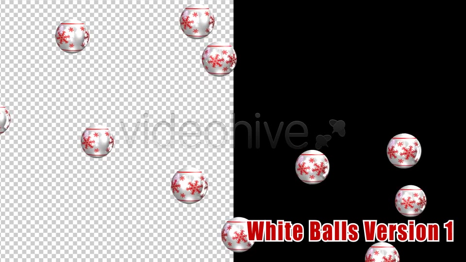 Christmas Balls (Pack of 4) Videohive 6278138 Motion Graphics Image 7