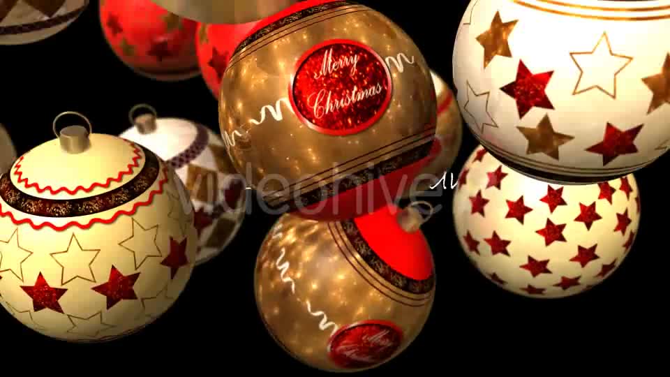 Christmas Balls Transitions Videohive 13912091 Motion Graphics Image 1