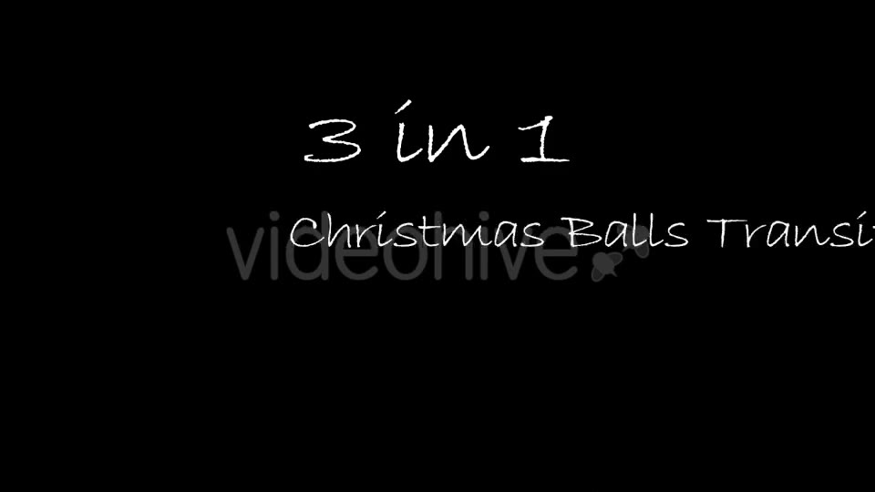 Christmas Balls Transitions Videohive 13912091 Motion Graphics Image 3