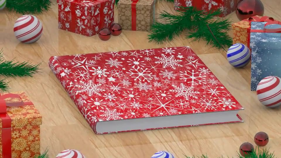 Christmas Book Open Videohive 13615565 Motion Graphics Image 3