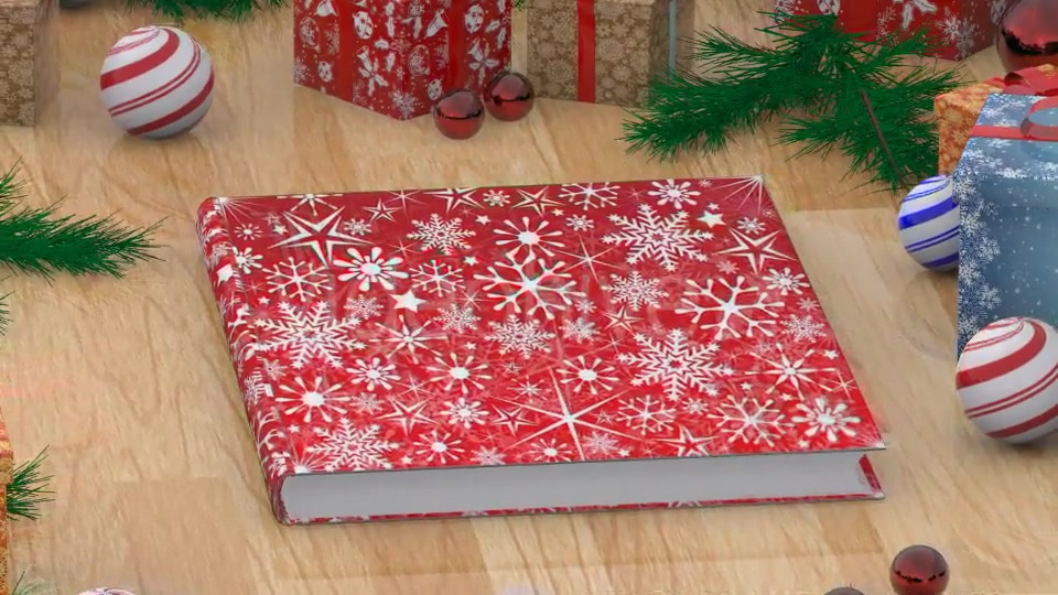 Christmas Book Open Videohive 13615565 Motion Graphics Image 4