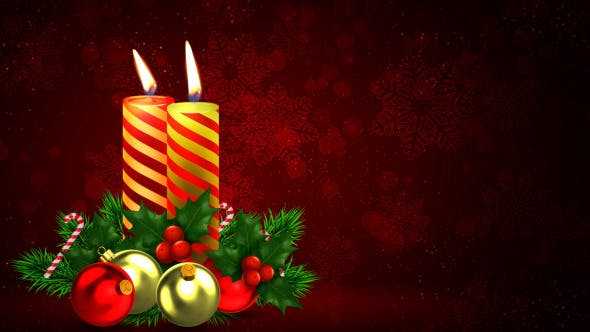 Christmas Candles - Videohive Download 6263687