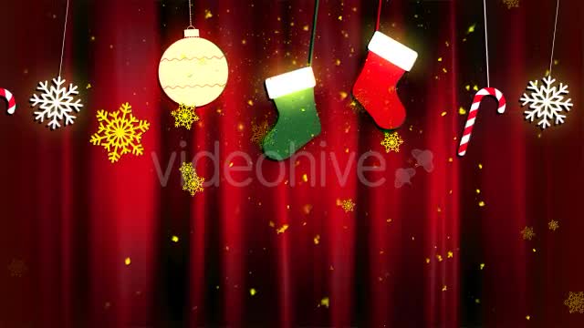 Christmas Cloth Ornaments 2 Videohive 18586505 Motion Graphics Image 1
