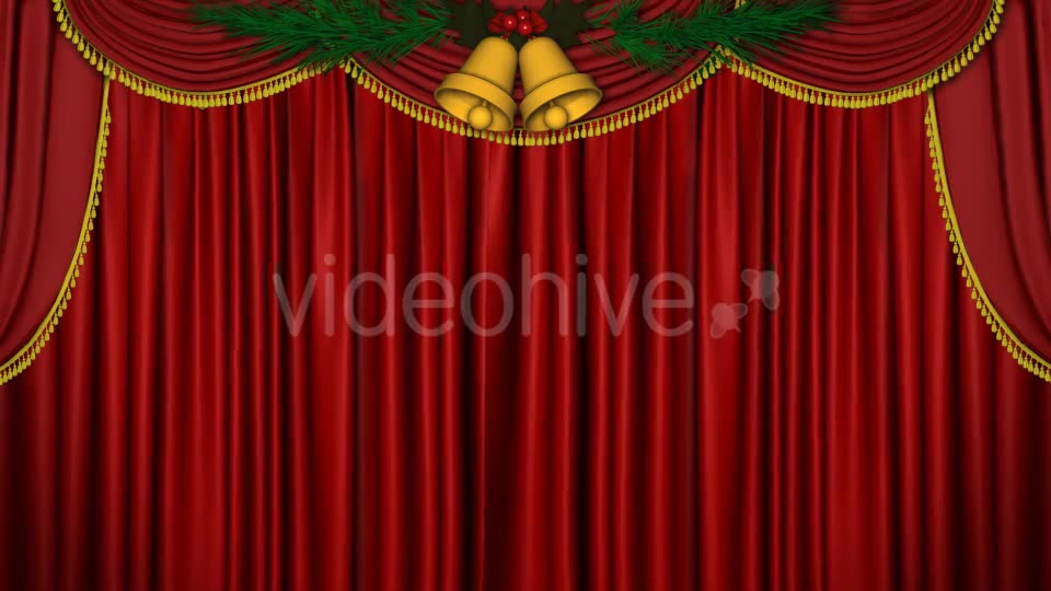 Christmas Curtain Open Videohive 8934577 Motion Graphics Image 2