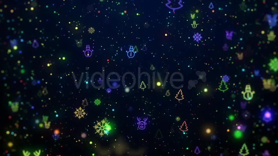 Christmas Dancing Party Background Videohive 20893607 Motion Graphics Image 1