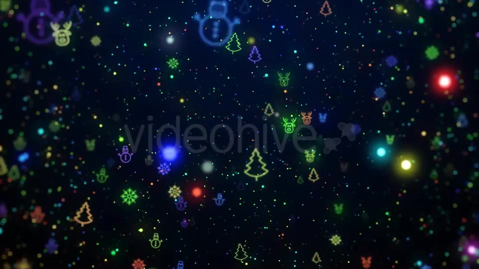 Christmas Dancing Party Background Videohive 20893607 Motion Graphics Image 2