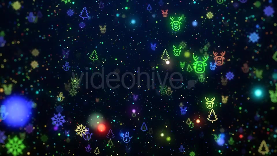 Christmas Dancing Party Background Videohive 20893607 Motion Graphics Image 3