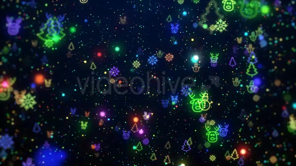 Christmas Dancing Party Background Videohive 20893607 Motion Graphics Image 4