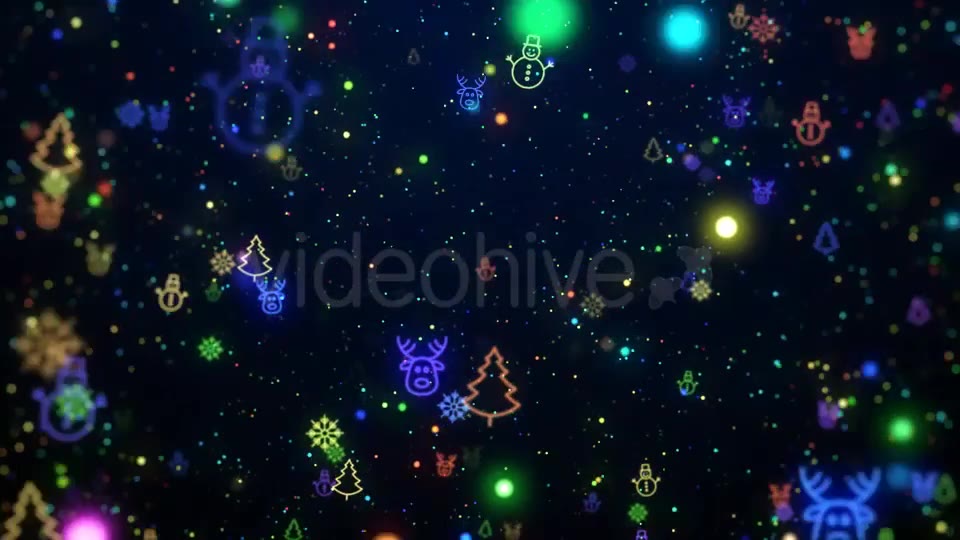 Christmas Dancing Party Background Videohive 20893607 Motion Graphics Image 6