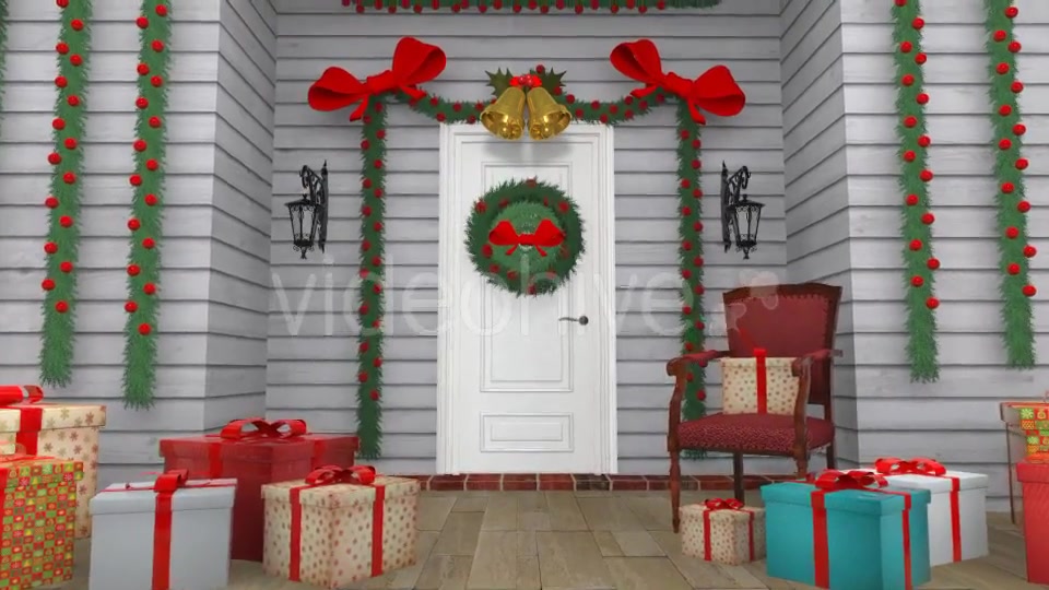 Christmas Door Open Videohive 14125414 Motion Graphics Image 3