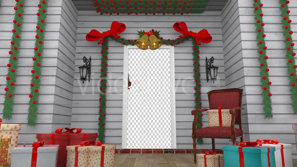 Christmas Door Open Videohive 14125414 Motion Graphics Image 5