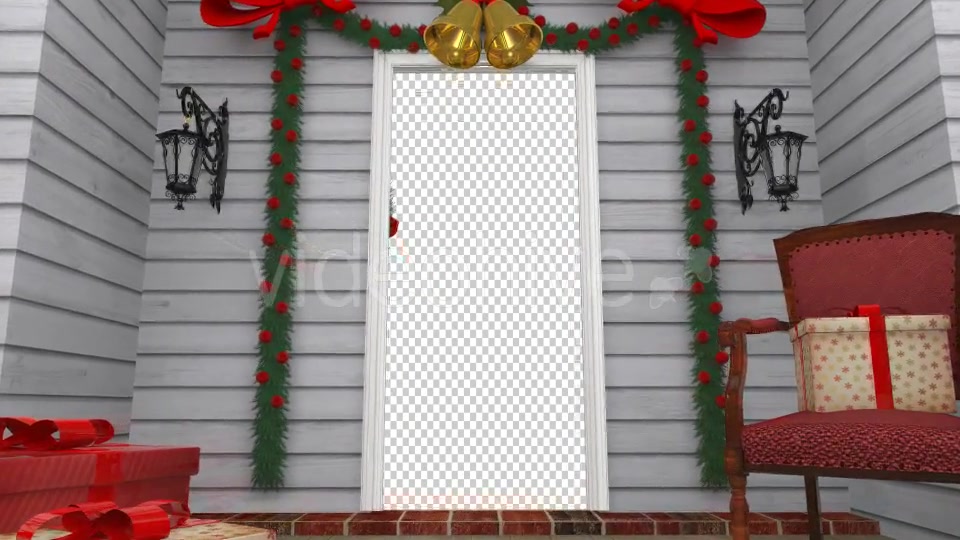 Christmas Door Open Videohive 14241551 Motion Graphics Image 6