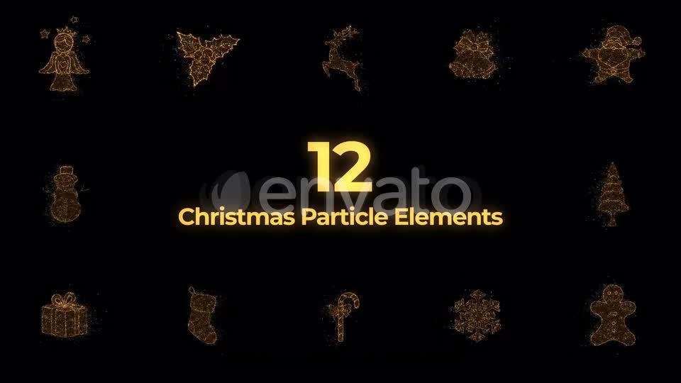 Christmas Elements Videohive 22999822 Motion Graphics Image 1
