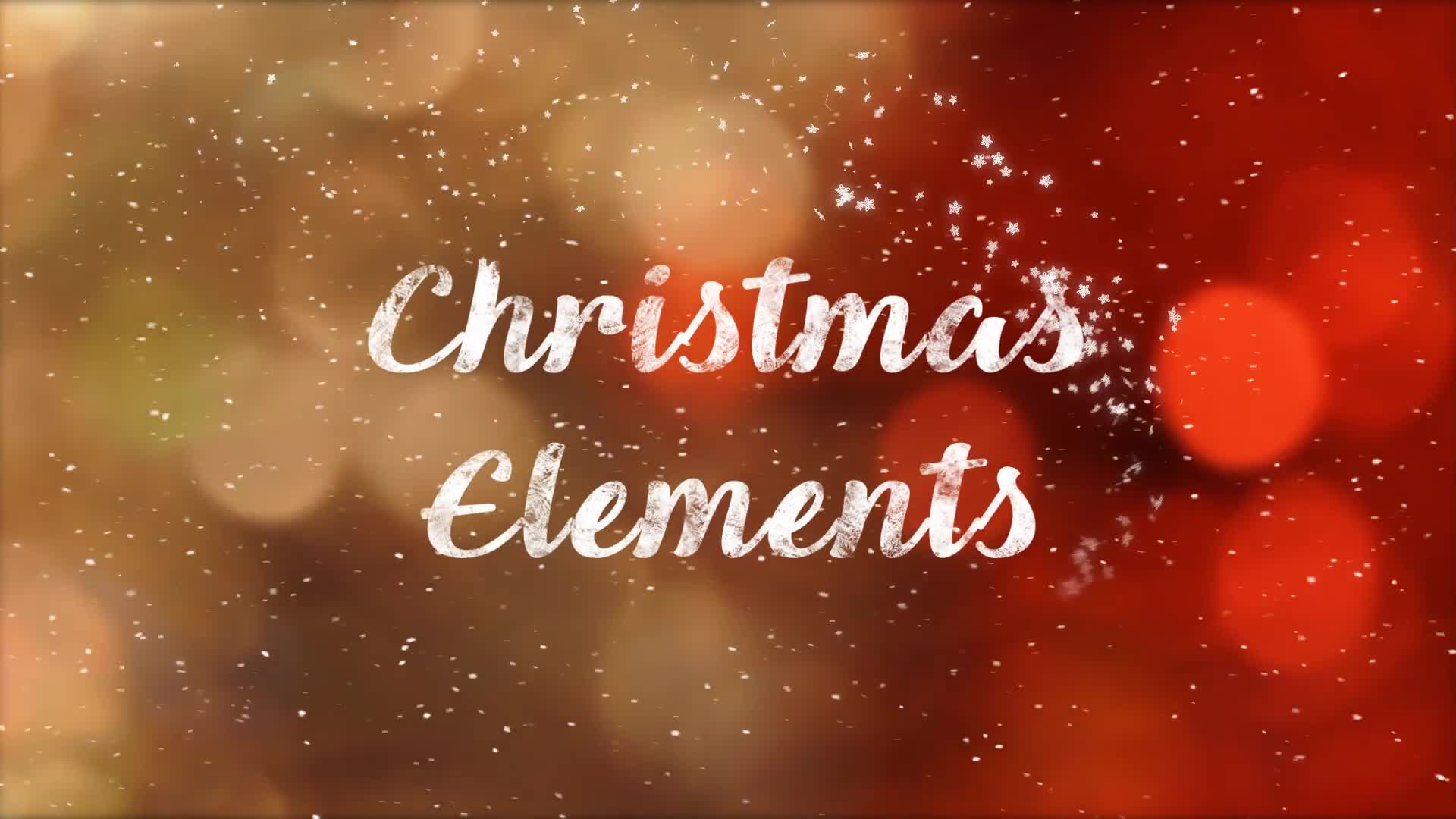 Christmas Elements Videohive 19016786 Motion Graphics Image 1