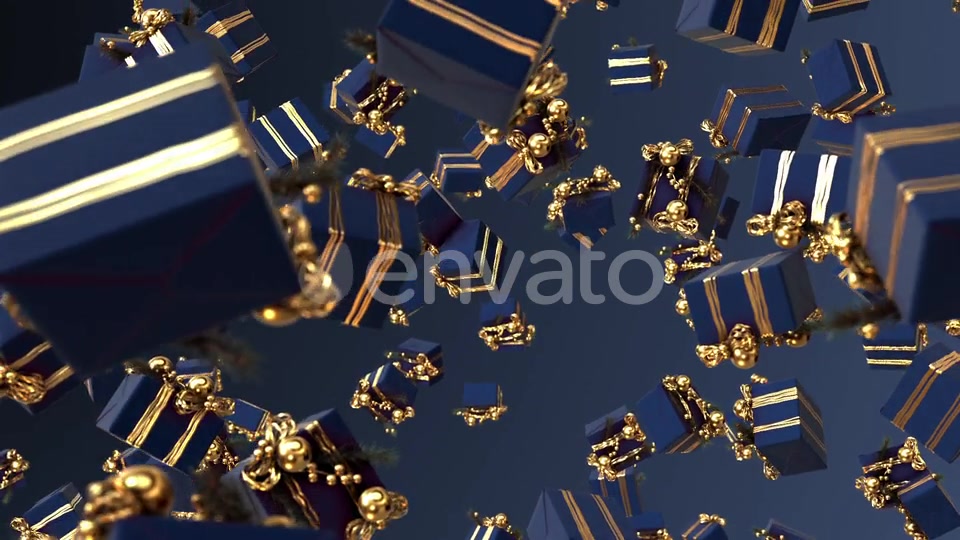 Christmas Falling Gifts Videohive 24483664 Motion Graphics Image 6