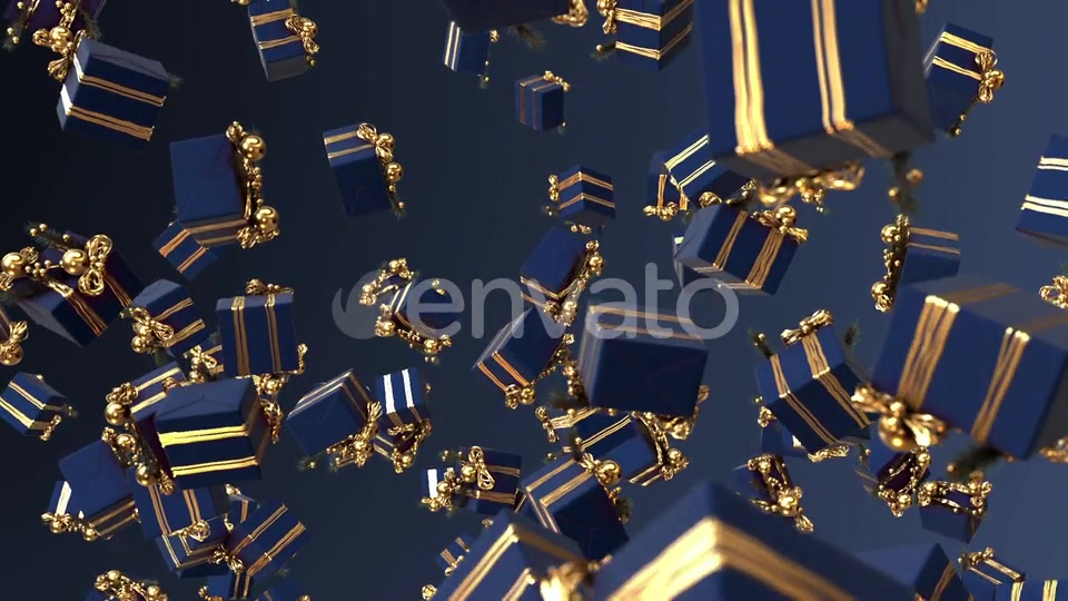 Christmas Falling Gifts Videohive 24483664 Motion Graphics Image 7
