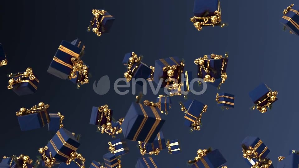 Christmas Falling Gifts Videohive 24483664 Motion Graphics Image 8