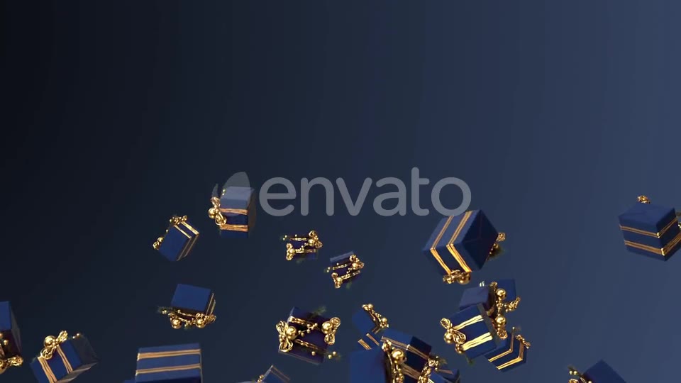 Christmas Falling Gifts Videohive 24483664 Motion Graphics Image 9