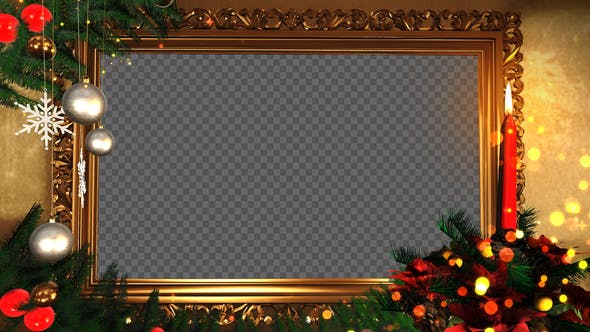 Christmas Frame 01 4k - 22978070 Videohive Download