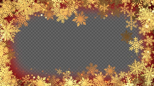 Christmas Frame 07 4k - Videohive Download 22980613
