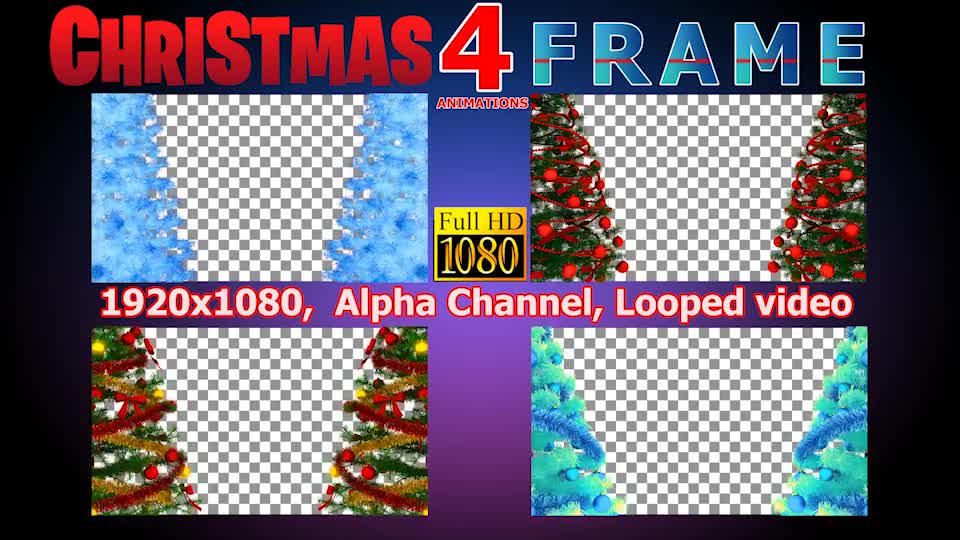 Christmas Frame Videohive 22825590 Motion Graphics Image 1