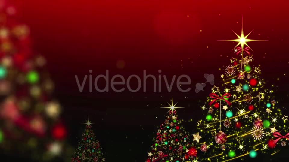 Christmas Glowing Tree Videohive 21082970 Motion Graphics Image 1