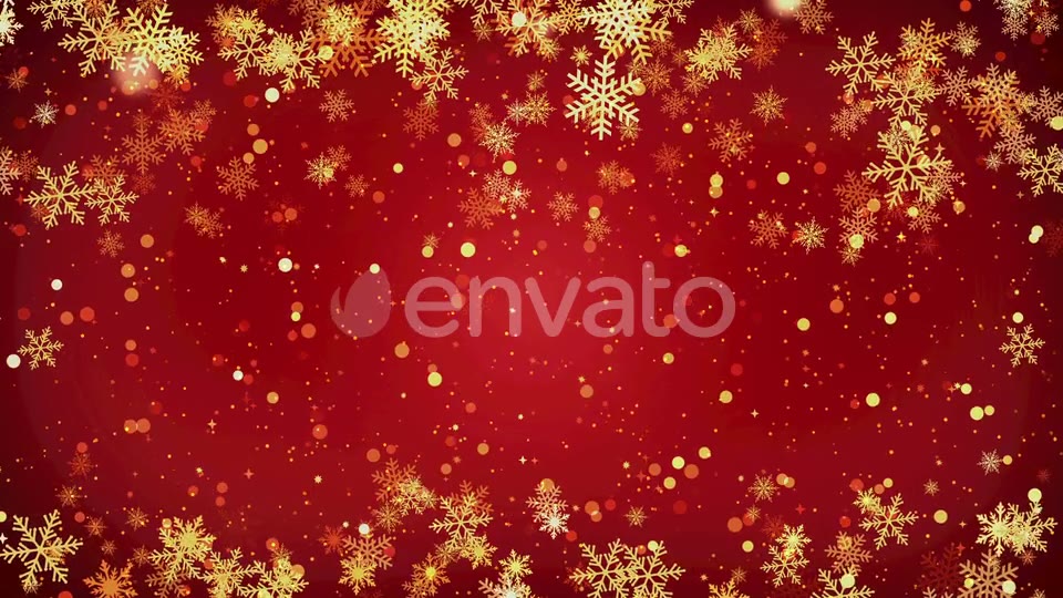 Christmas Gold Snowflake Videohive 22960701 Motion Graphics Image 5