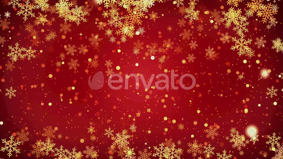 Christmas Gold Snowflake Videohive 22960701 Motion Graphics Image 6