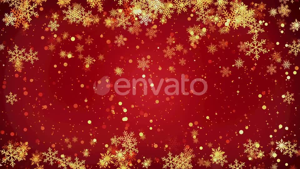 Christmas Gold Snowflake Videohive 22960701 Motion Graphics Image 7