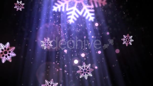 Christmas Heavenly Snowflakes 2 Videohive 20991139 Motion Graphics Image 3