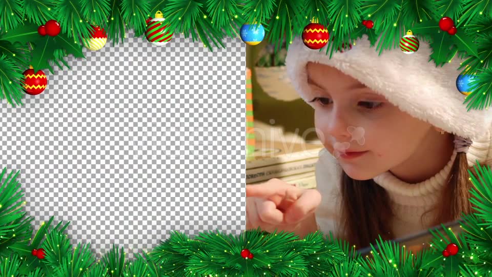 Christmas Holly Frame Videohive 20963550 Motion Graphics Image 6