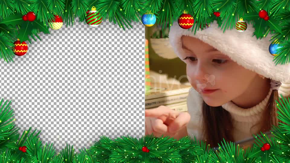 Christmas Holly Frame Videohive 20963550 Motion Graphics Image 7
