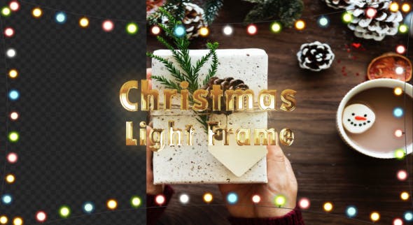 Christmas Light Frame - Videohive 21008160 Download