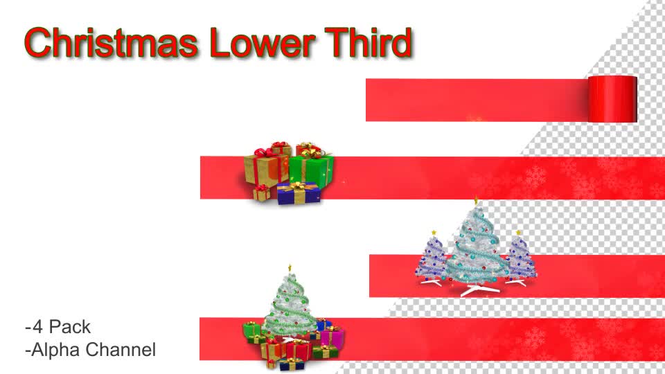 Christmas Lower Third Videohive 21059586 Motion Graphics Image 1