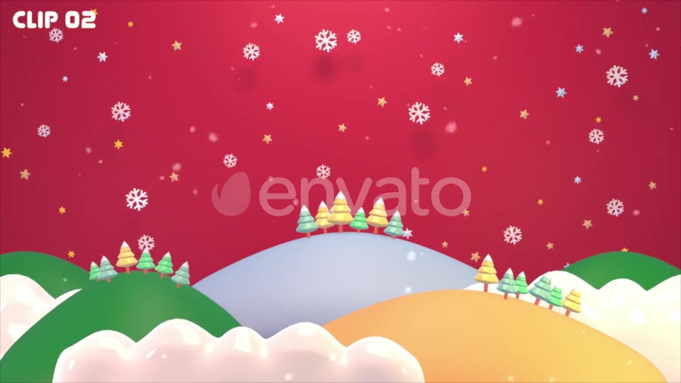 Christmas Mountains Videohive 25061565 Motion Graphics Image 7