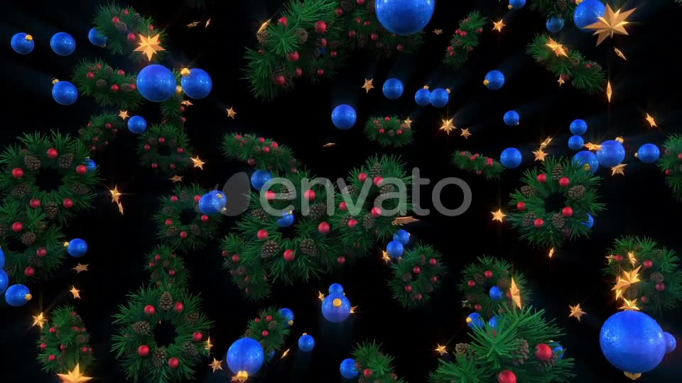 Christmas Ornaments Background 03 Videohive 22889539 Motion Graphics Image 2