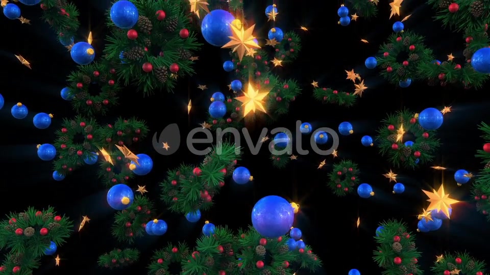 Christmas Ornaments Background 03 Videohive 22889539 Motion Graphics Image 3