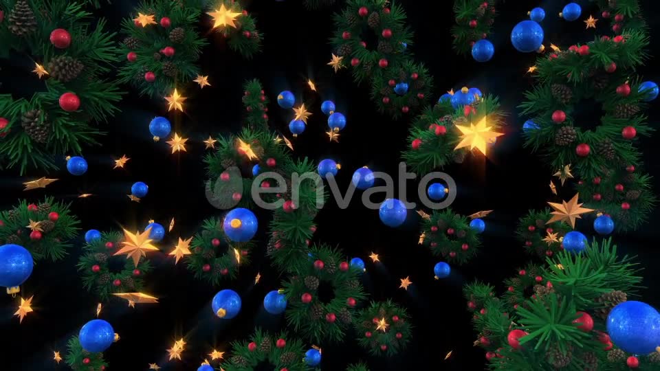 Christmas Ornaments Background 03 Videohive 22889539 Motion Graphics Image 8