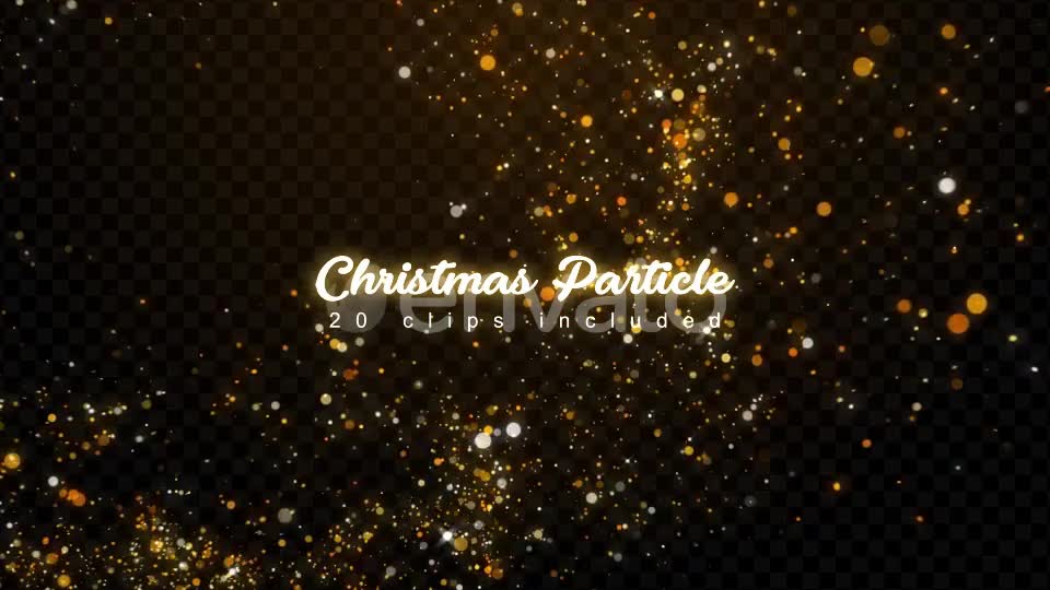 Christmas Particles Videohive 24991720 Motion Graphics Image 1