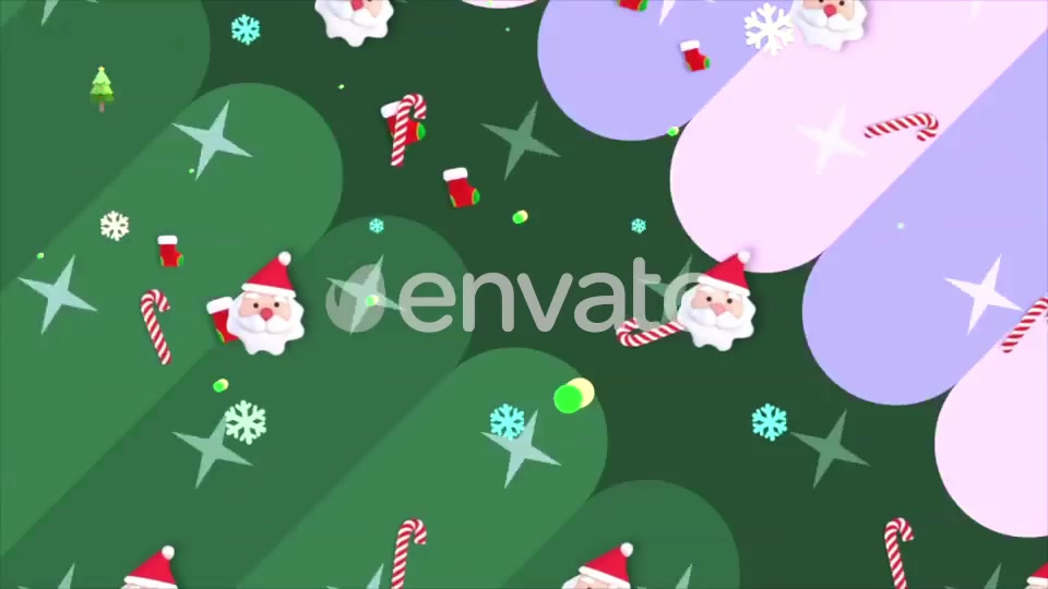 Christmas Pattern Background Videohive 22988954 Motion Graphics Image 10