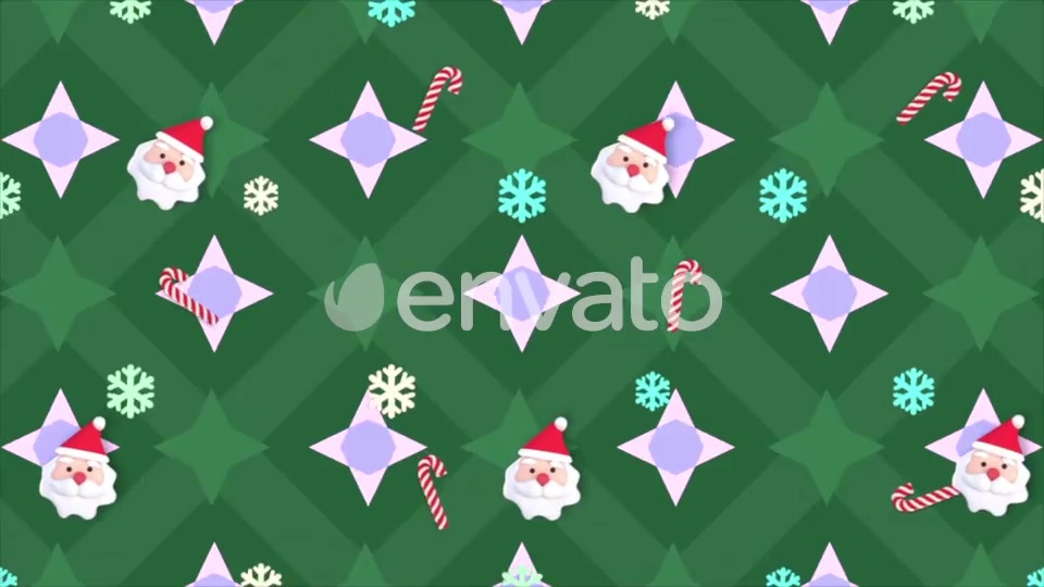 Christmas Pattern Background Videohive 22988954 Motion Graphics Image 8