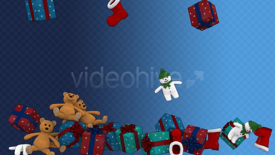 Christmas Presents Pile Videohive 6191089 Motion Graphics Image 7