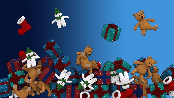 Christmas Presents Pile - Download Videohive 6191089