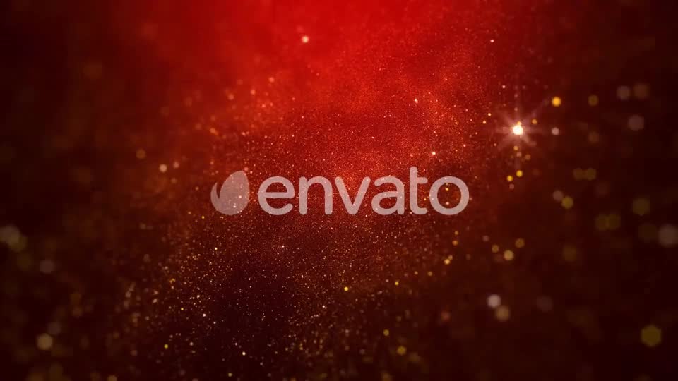 Christmas Red Particles Background Videohive 23020464 Motion Graphics Image 1